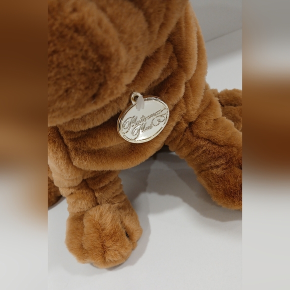 Dan Dee Collectors Choice Shar Pei Bulldog Platinum Plus Plush Dog Wrinkles 12in - Picture 5 of 6